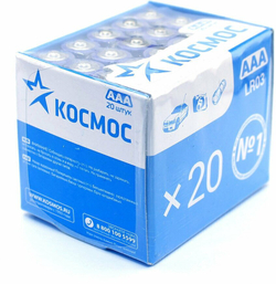 Батарейка КОСМОС LR03 алкалиновая (Цена за 4шт)