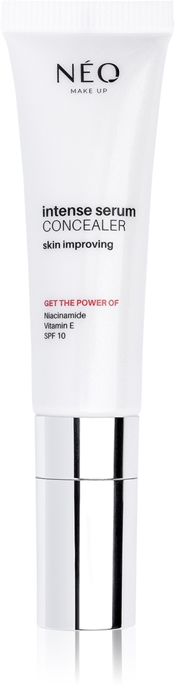 NEO MAKE UP Intense Serum Concealer - Корректор для лица для осветления и увлажнения оттенок 02 Ivory, 5 ml