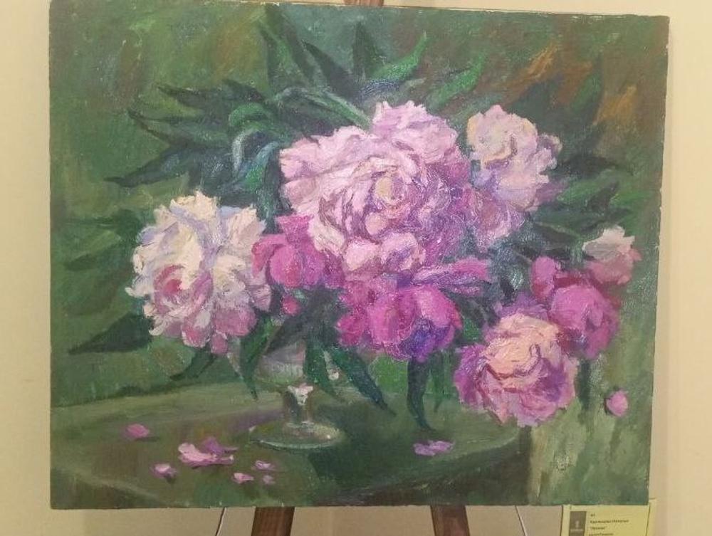 Картина "Пионы"