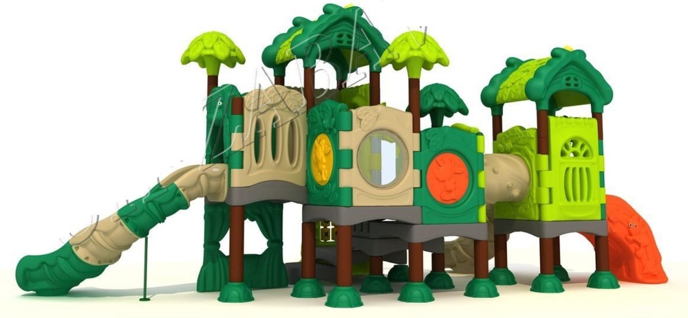 Игровой комплекс 2-6 лет для детской площадки