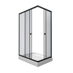 Душевой уголок Triton Вента 100x80 (черный)