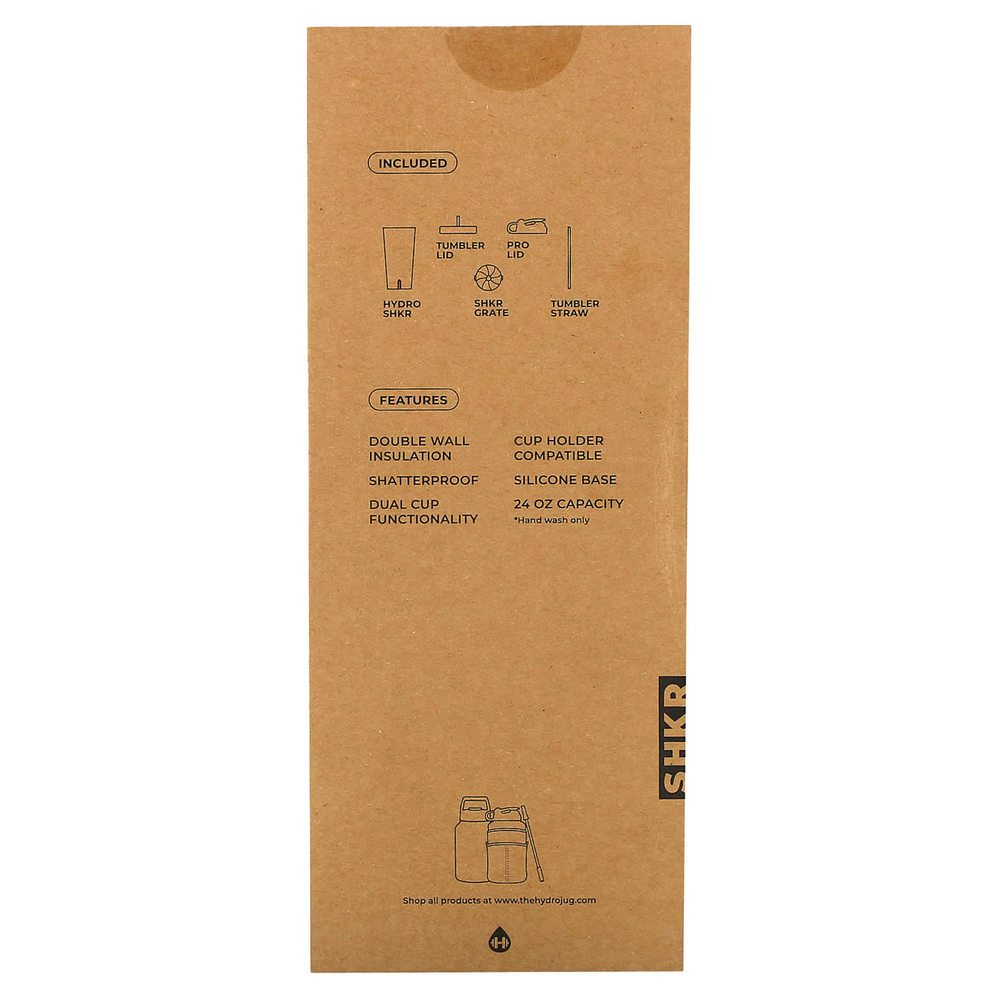 HydroJug, HydroSHKR, стакан-шейкер, с кремовым вкусом, 700 мл (24 унции)