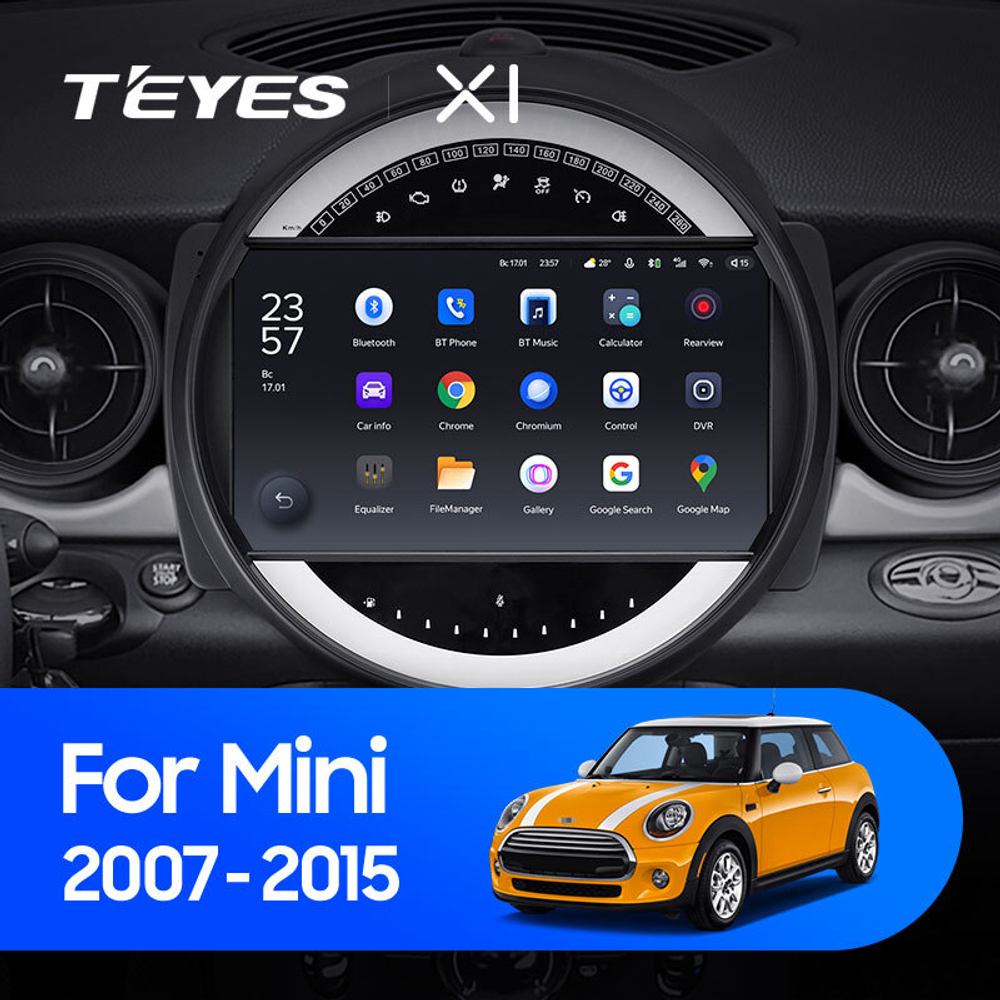 Teyes X1 9"для BMW Mini 2007-2015