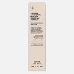ALLIES OF SKIN Peptides & Antioxidants Advanced Firming Daily Treatment Усиленный укрепляющий пептидный крем с антиоксидантами, 48 мл