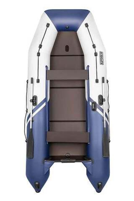 Лодка ПВХ БРОНЯ 360 СК Белый - синий