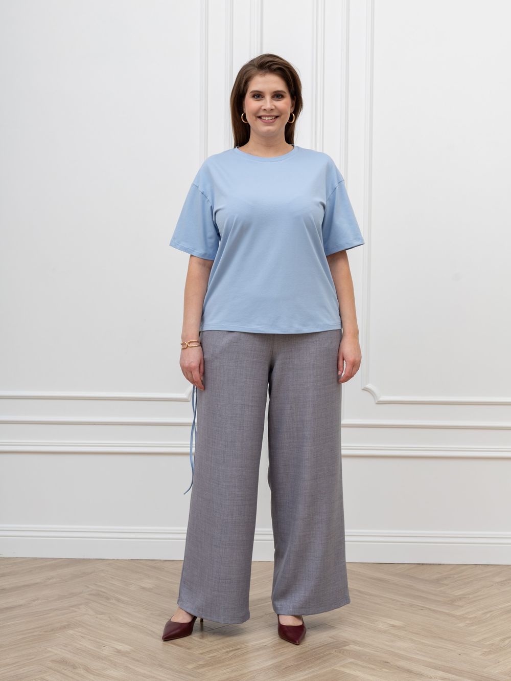 Футболка Искра-1 Виотекс ГОЛУБОЙ