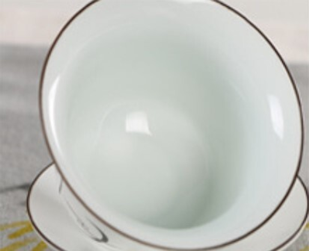 266071 Гайвань ДОБРОДЕТЕЛЬ "Созерцание", 150мл.  фарфор