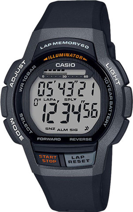 Японские наручные часы Casio Collection WS-1000H-1AVEF