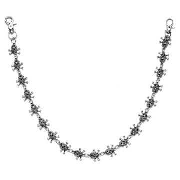 Цепь Hot! с черепами (016)