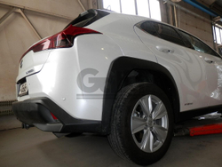 Фаркоп оцинкованный Galia L026C для LEXUS UX 200, UX 250H, SUV, 2018-(паспорт и сертификат в комплекте)(без электрики)