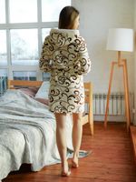 Снежок - халат вензель Iv-capriz (Акция)