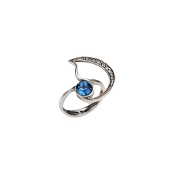 "Алькор" кольцо в серебряном покрытии из коллекции "Ассорти"  от Jenavi
