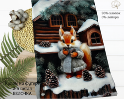 Футер белка купон 70-см+-5см