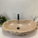 Раковина из мрамора Erozy Cream EM-62828 81*46*16 17