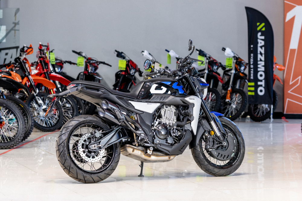 Мотоцикл ZONTES ZT350-GK  ПТС Черный/Синий