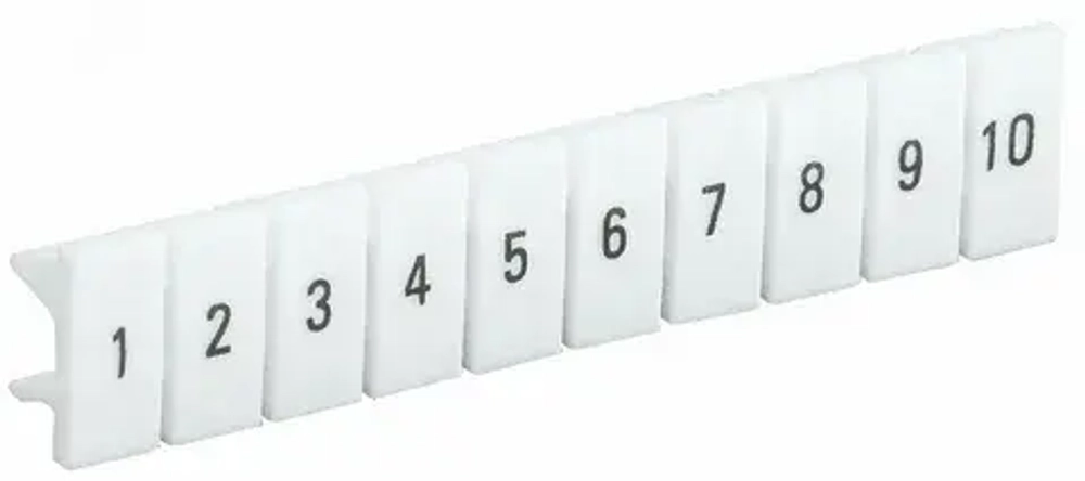 Маркировка клеммного ряда, ширина 5 мм (пустая) (уп. 100 шт.) MTU-2.5MC 54728