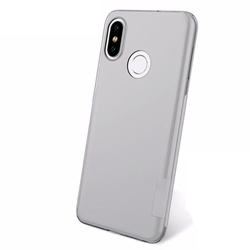 Силиконовый чехол Nillkin для Xiaomi Mi8SE (Серый)