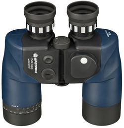 Бинокль Bresser Topas 7x50 WP, с компасом - Porro-призмы из стекла Bak-4