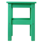 Табурет деревянный Одвар 33х33 см из массива сосны, зеленый