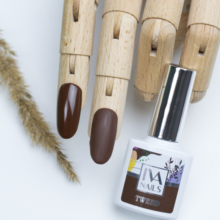 Гель-лак TWEED №6, IVA NAILS, 8мл.