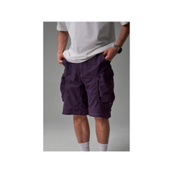 Шорты Nothomme Blue Pocket Workwear Casual Shorts "Dark Purple"