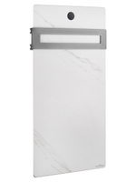 Полотенцесушитель электрический с каменной плитой Белый мрамор WONZON & WOGHAND STUTTGART, Темный графит (WW-A501-GM)