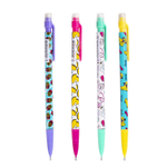 Карандаш механический Alingar HB, "Яркий микс", с ластиком, круглый, 0,7 мм, пластик. корпус ассорти