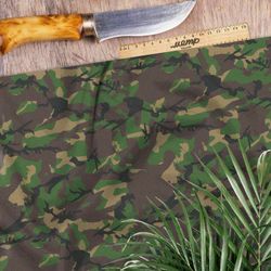 Ткань флис серо-зеленый милитари