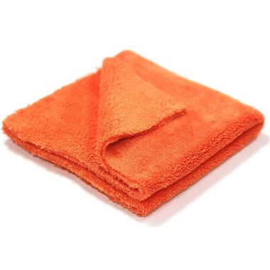 Микрофибра MF-Plush-500, 40*40см, двухсторонняя оранжевая (ТК862)