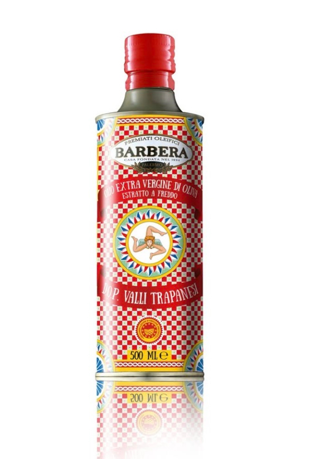 Оливковое масло BARBERA Extra Virgin D.O.P. Valli Trapanesi, 500 мл Италия