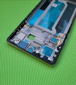 Tecno Camon 40 (CM5) - рамка дисплея (корпус) + шлейф кнопок + кнопки громкости и включения +  кнопка ИИ (One-Tap AI Button) (ORIG)