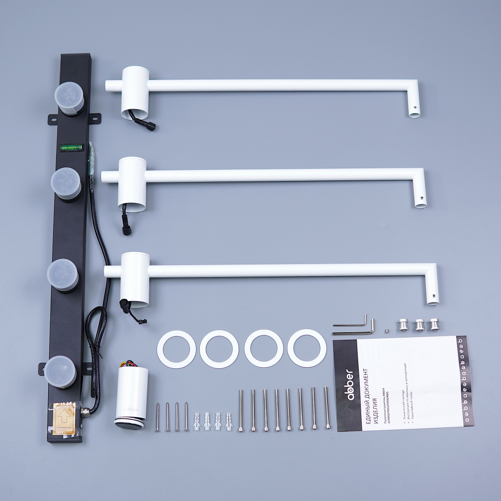 Полотенцесушитель электрический ABBER Charme AH4003MW белый матовый