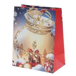 GAEM Пакет подарочный (бумага 210г/м2, блок 12шт), L18 W10 H23 см, 4в.