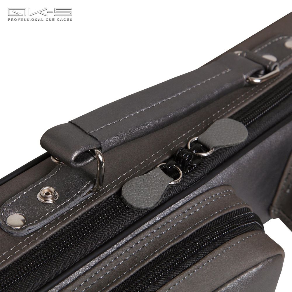 Кейс QK-S Captain 2x2 серый металлик