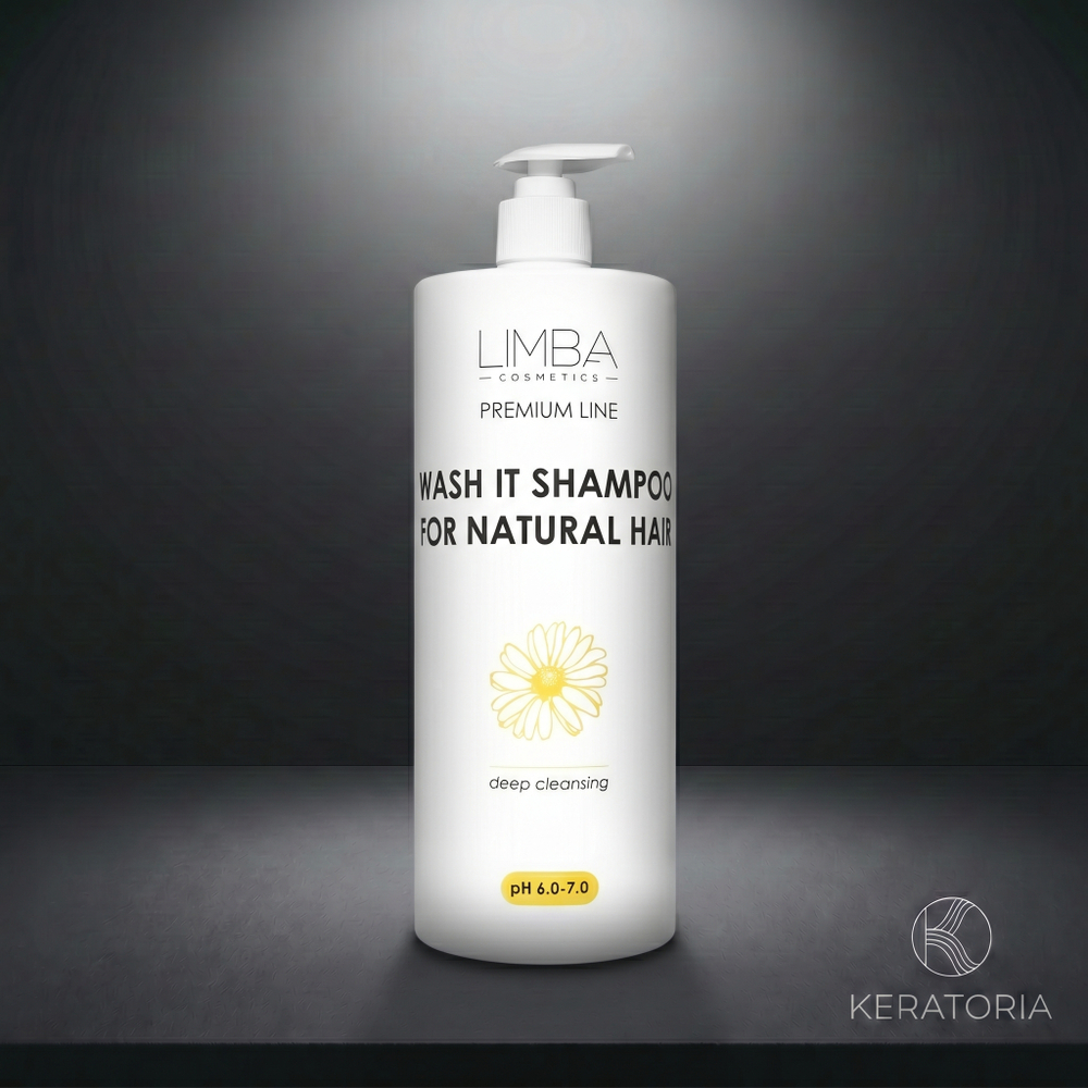 Шампунь Limba Cosmetics WASH IT Shampoo глубокой очистки для натуральных волос