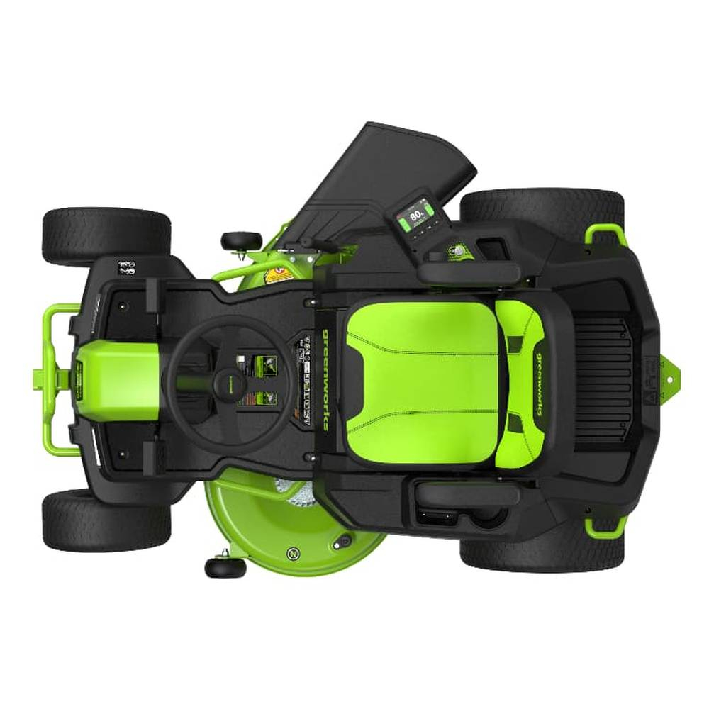 Трактор садовый аккумуляторный Greenworks GC82LT107, 82V, без АКБ и ЗУ (7404507)