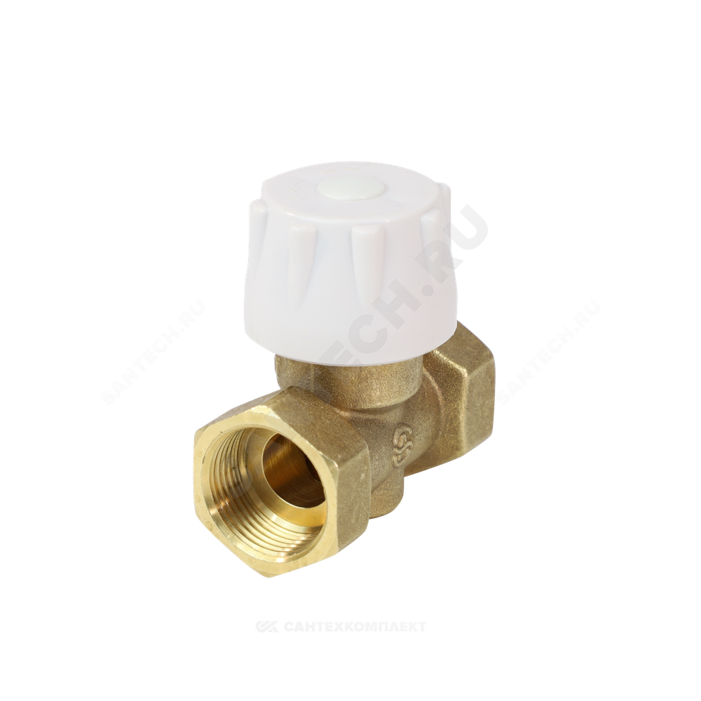 Кран двойной регулировки Ду 15 Ру10 аналог КРДП 1060 Aquasfera 1060-01
