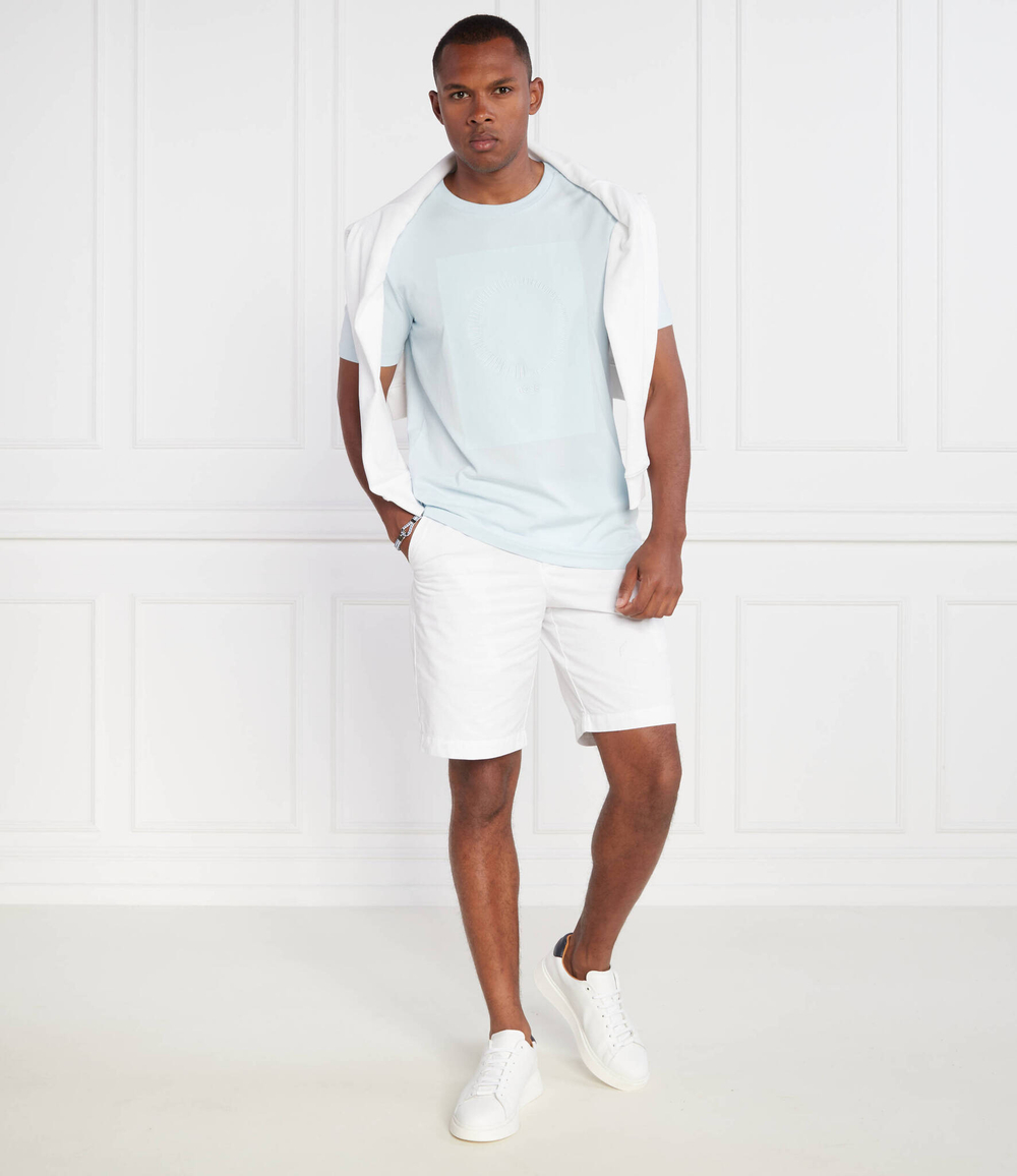 Футболка Tee 4 BOSS GREEN - голубой(50494337)