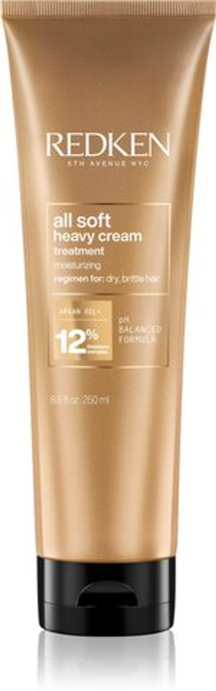 Redken All Soft - питательный крем для сухих и ломких волос /   250  ml  / GTIN 3474636961054