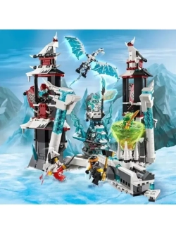 Конструктор Ниндзя Замок проклятого императора 1278 деталей