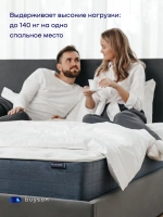 Матрас BuyLuxe, 26 см, средняя жесткость, независимые пружины