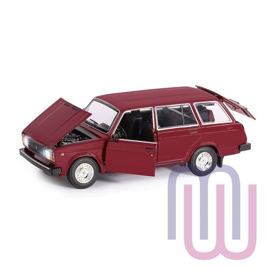 МОДЕЛЬ МАШИНЫ 1/24 ВАЗ 2104 БОРДОВЫЙ