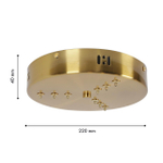 Основание для подвесного светильника Favourite Canopy 4591-220-9BR