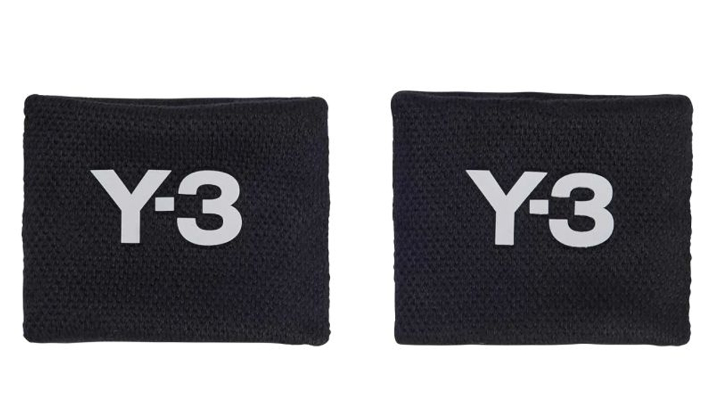 Теннисные напульсники Adidas Y-3 Tennis S - black/white