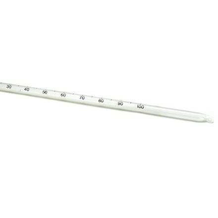 Термометр спиртовой, стеклянный, 0-100, 30 см