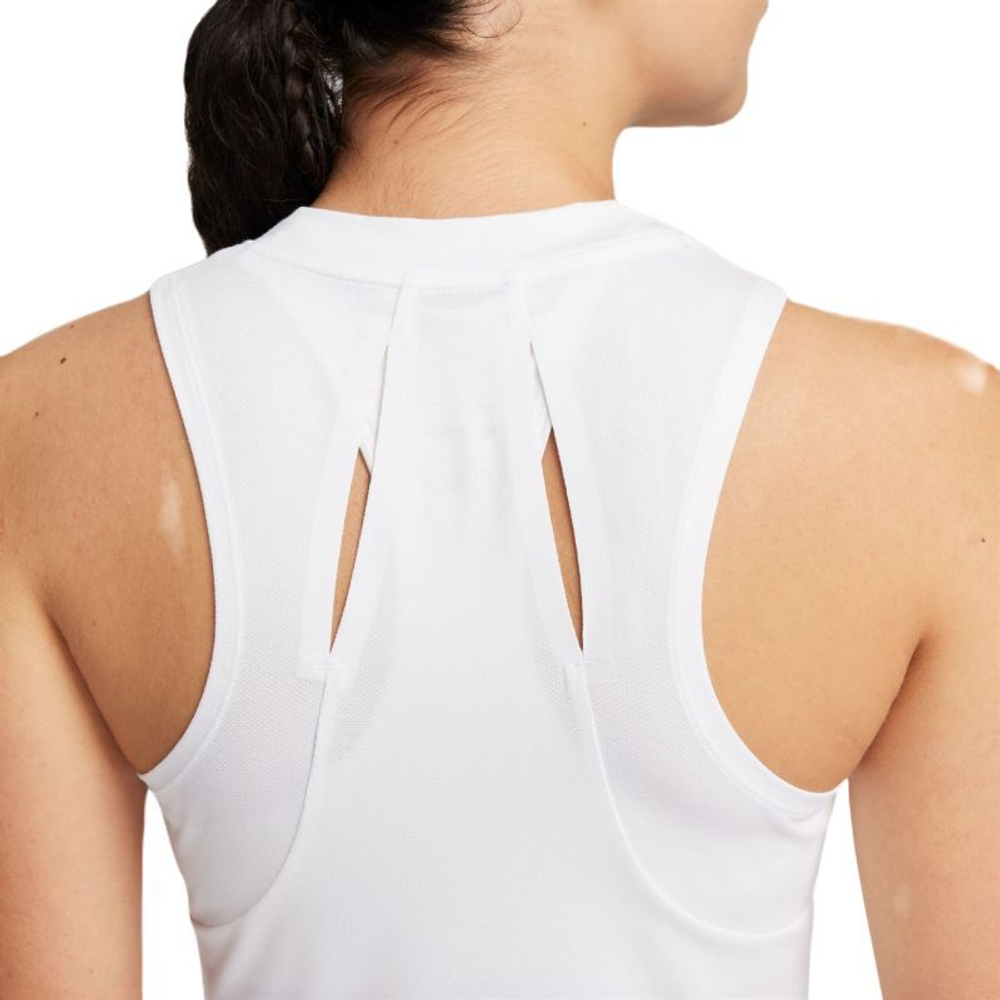 Топ теннисный Nike Court Dri-Fit Advantage Tank - white/white/black