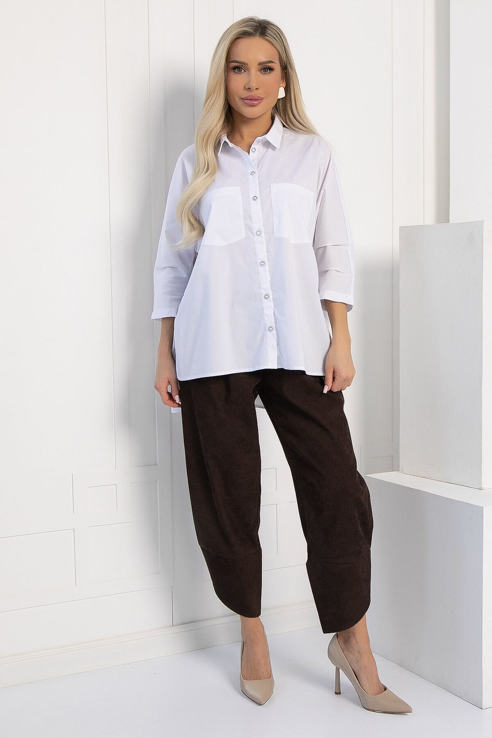 Рубашка Навсегда в сердце (белая) Б12863-10М LT Collection