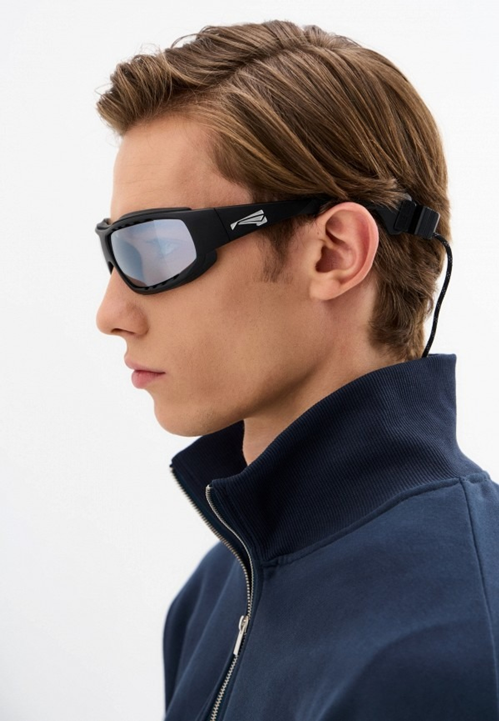 Спортивные очки LiP Typhoon / Matt Black - Black / PC Photochromic / ecLiPse Series ML Silver Smoke AF Lens