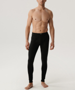 Кальсоны мужские Atlantic, 1 шт. в уп., хлопок, черные, Basic BML-011