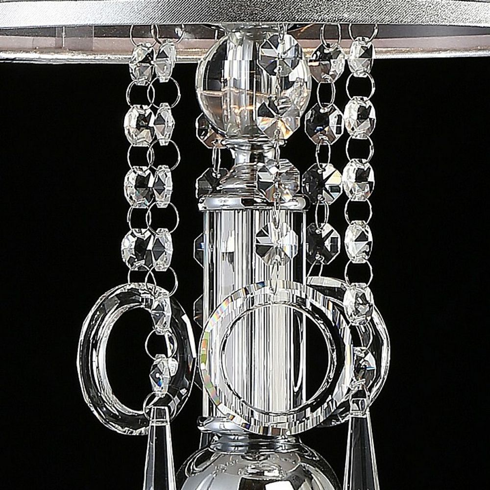 Настольная лампа декоративная ILLUMICO  IL6219-1T-27 CR